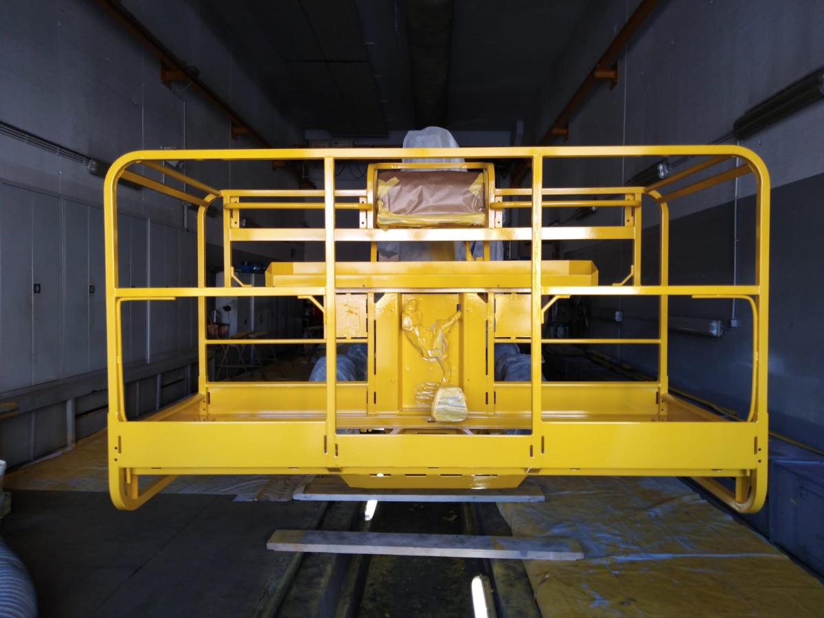 A Manitou átalakításra került a vasúti használatra A Manitou átalakításra került a vasúti használatra